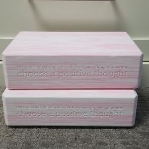 Lululemon yoga blocks (set of 2), used once